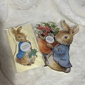 Meri Meri Peter rabbit paper plates and napkins bundle